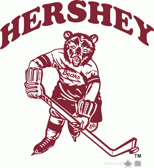 Hershey Bears 2010 11 Alternate Logo iron on transfers for T-shirts